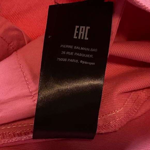 Balmain Barbie Pink Skinny Jeans - Picture 9 of 9